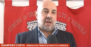 GIAMPIERO CARTA SINDACO, COMUNE DI TRINITÀ D'AGULTU E VIGNOLA, PROFILO POLITICO GIAMPIERO CARTA, COSTA PARADISO, ISOLA ROSSA, CASTELSARDO, VALLEDORIA, BADESI, AGLIENTU, REGIONE SARDEGNA