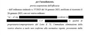 TAR SARDEGNA, COSTA PARADISO, TRINITÀ D'AGULTU E VIGNOLA, CASTELSARDO, AGLIENTU, VALLEDORIA, BADESI, ISOLA ROSSA, SANTA TERESA DI GALLURA, PASQUALE FERRARA