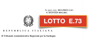 TAR SARDEGNA, COSTA PARADISO, TRINITÀ D'AGULTU E VIGNOLA, GIAMPIERO CARTA, CASTELSARDO, AGLIENTU, VALLEDORIA, BADESI, ISOLA ROSSA, SANTA TERESA DI GALLURA, PASQUALE FERRARA